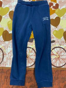Blue Graphic Sweatpants
