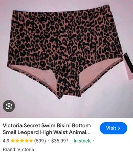 Victoria&#39;s Secret Leopard High-Waisted Bikini