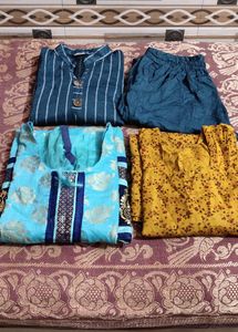 3 Kurta 1 Laggi Used Condition