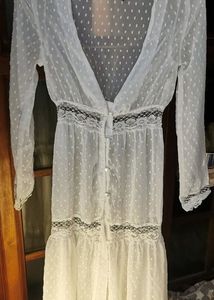 Sheer Full Length Shrug/Cover-Up