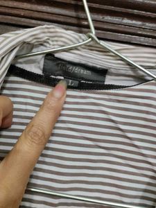 Striped WoMen&#39;s Formal Shirt