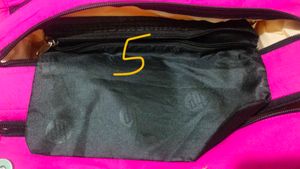 Pink Embroidered Tote Bag