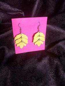 Leaf Dangle Earrings