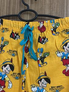 Pinocchio Print Shorts