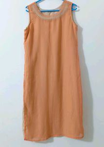 Price dropped.Trendy Patterned Kurti(Jacket style