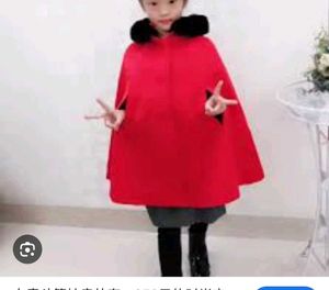 Cute Red Cape for Kids