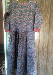 Floral Print Kurta