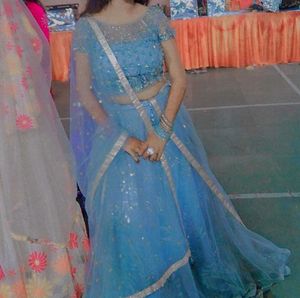 Lehnga Choli With Dupatta Swipe available