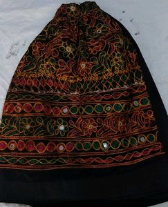 A Muticoloured Western Style Skirt