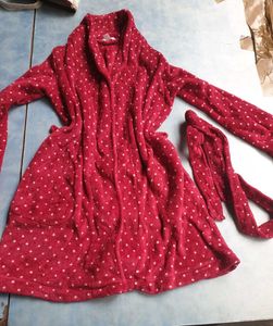 Cozy Polka Dot Robe