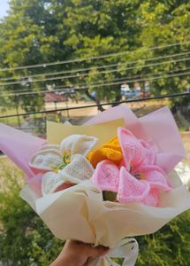 Big Crochet Lily Bouquet