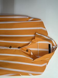 Madame Yellow Striped Top