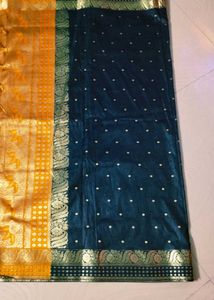 Multi Colour Pure Silk Saree