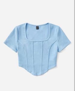 Y2K Shein Corset Crop Top