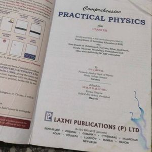 Practical Physics - Class XII