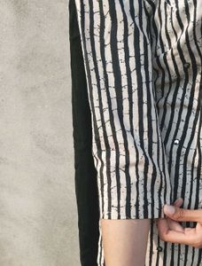 Striped Kurta Set with Dupatta