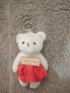 Cute Teddy Keychain