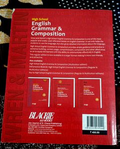 ENGLISH GRAMMAR AND COMPOSITION wren &amp;Martin