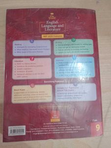Class 9 English Language &amp; Literature Textbook