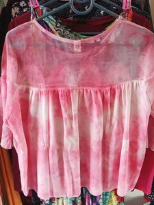 Designer Pink Top