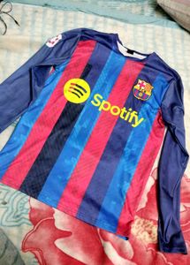 Football Printed Jersey (Barcelona)