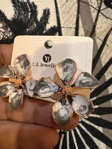 Floral Statement Earrings