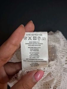 Cotton Crocheted Shrug By BELLA RAGAZZA
