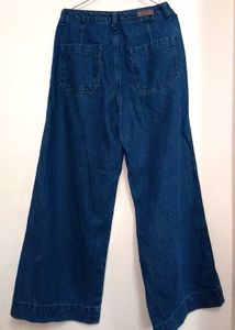 Dark Blue Flared Jeans