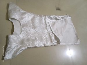 Elegant White Kurti