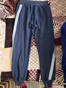 Blue H3 Jogger Pants woolen