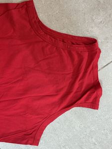 BONKERS RED RACER BACK TOP ❤️🥰