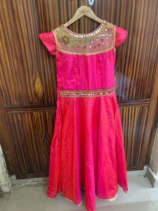 Pink Ethnic Dress
