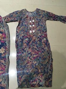Dress With Pant And Dupatta