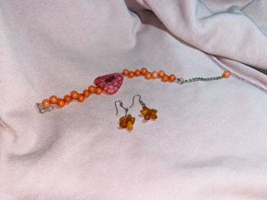 Bracelet  & Earrings