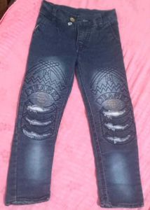 Boy's Distressed Jeans