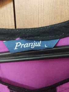 Women Purple Kurti
