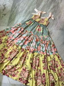 Floral Maxi Dress (high end brand)