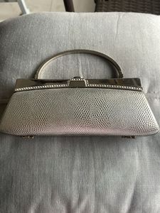 Silver Minauderie Bag