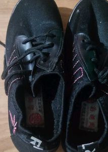 Black Sneakers With Sole Imported From China