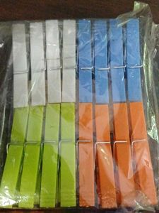 Multicolour Cloth hanging clips