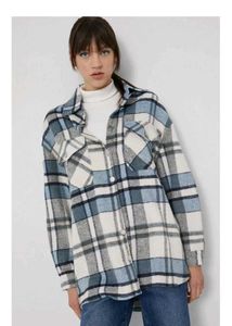 Plaid Overshirt coat