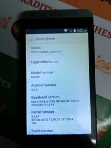 Android Phone Working - SPICE MI 439 3G