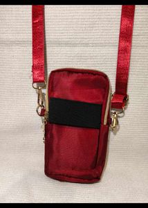 Red Crossbody Pouch
