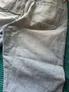 High Waisted Blue Slim Fit Denim