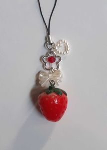 Strawberry Phone Charm