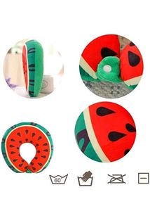 Watermelon U-Shaped Neck Pillow - Travel Comfort