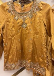 Elegant Mustard Salwar Suit