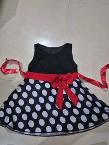 ❤️Cute Minie Mouse Baby Girl Dress
