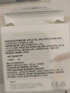 Apple USB-C to Lightning Cable (1m)