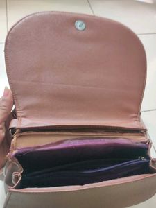 Brown &#39;Victoria&#39; Crossbody Bag